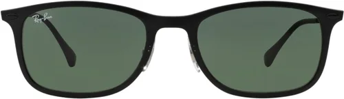 Vista 2 de Ray-Ban Rb4225 - Gafas de sol cuadradas, color negro mateverde, 2.047 in, Negro mate verde