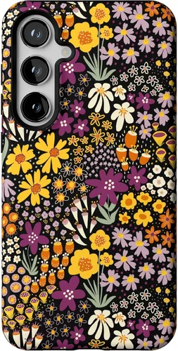 Vista 431 de Casely Funda para Galaxy S9 Postura de cadáver Yoga de esqueleto Diseño protector delgado esencial de doble capa
