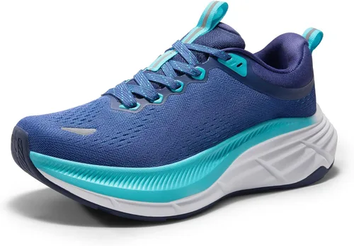 Vista 12 de NORTIV 8 Zapatos para caminar para mujer, tenis para correr Beige/Caqui