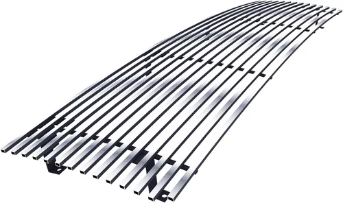 Vista 4 de Off Roader eGrille BGC-28F4990 compatible con Ford Bronco F-150 F-250 F-350 1987-1991 de acero inoxidable superior principal negro 8 x 6 horizontal