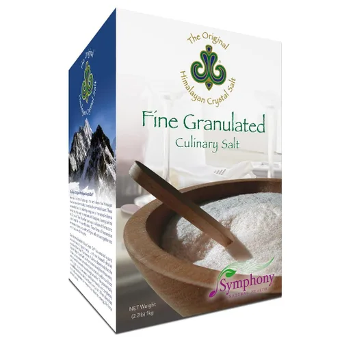 Vista 7 de Cristal de sal original del Himalaya, sal culinaria granulada fina para cocinar, preparar alimentos y salud con 84 minerales traza (1 paquete)