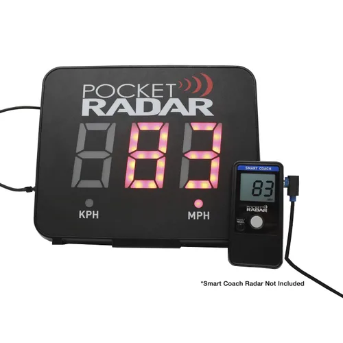 Vista 3 de Pocket Radar - Accesorio de pantalla inteligente para radar de entrenador inteligente