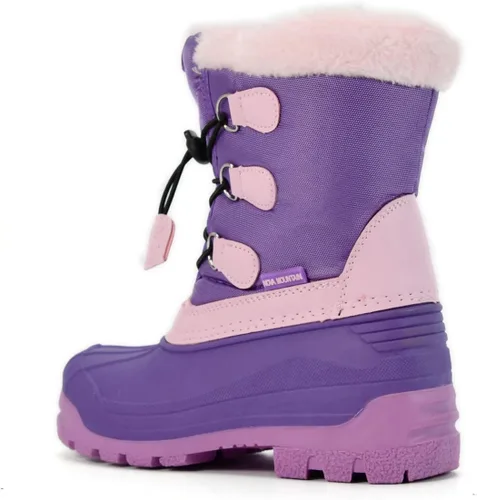 Vista 4 de Nova Mountain - Botas de nieve para niños pequeños, para invierno
