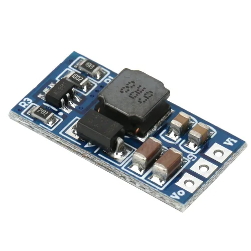Vista 4 de ND0412SA 2 piezas DC-DC Step-up Module 7W 2.6-5.5 a 5V/6V/9V/12V DC Regulador de voltaje Convertidor de impulso para motor LED (sin pin 12V)