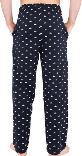 Vista 2 de Lazy One Pantalones de pijama de animales para hombre, pantalones separados para hombre, pantalones de descanso