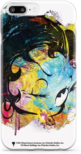 Vista 13 de Inspired Cases - Funda para iPhone 13 Mini con textura 3D - Funda protectora de goma para iPhone 13 Mini de Apple - Betty Boop Art