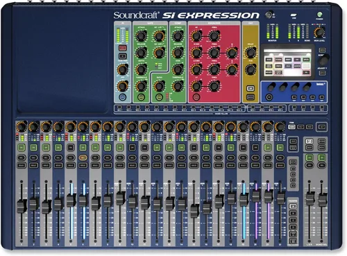 Vista 8 de Soundcraft Consola mezcladora digital de audio en vivo de 16 canales Si Expression 1
