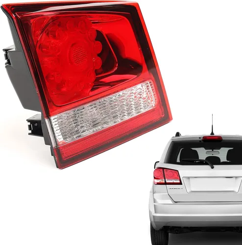 Vista 6 de Conjunto de luz trasera interior compatible con Dodge Journey 2011-2020 Luz trasera LED interior trasera izquierda del lado del conductor