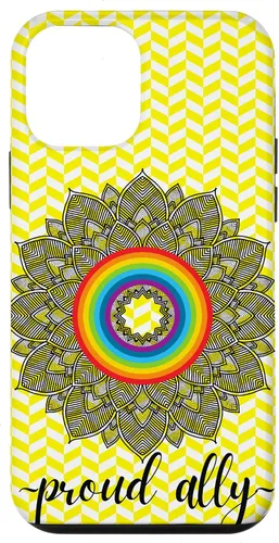 Vista 16 de Proud Ally LGBTQIA Gay Pride Month Celebration Case for iPhone 16