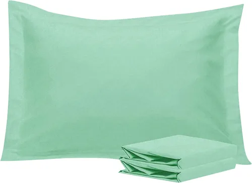 Vista 104 de NTBAY Fundas de almohada estándar, paquete de 2 fundas de almohada de microfibra cepillada de 20 x 26 pulgadas, súper suaves y acogedoras