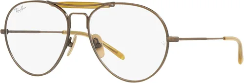 Vista 2 de Ray-Ban RX8063v - Marco de gafas de titanio con receta de aviador