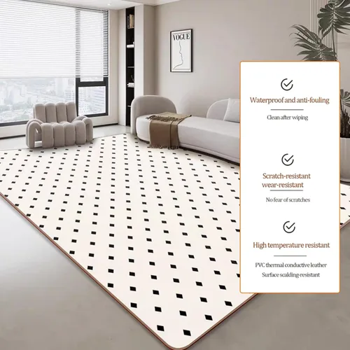 Vista 6 de Heated Mats Floor, Waterproof Heating Mat for Floor with Adjustable Temperature 12 Hour Timer, Electric Heating Area Rug for Yoga, Easy-Clean(150 *