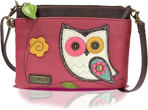 Vista 85 de CHALA Mini bandolera/bolso con correa convertible elegante, compacto, versátil