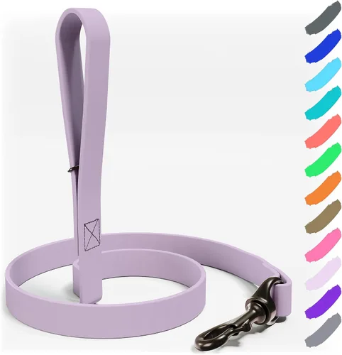 Vista 14 de Biothane - Correa para perro extra resistente, fabricada en Estados Unidos, correas impermeables para perros grandes, medianos y pequeños, correa