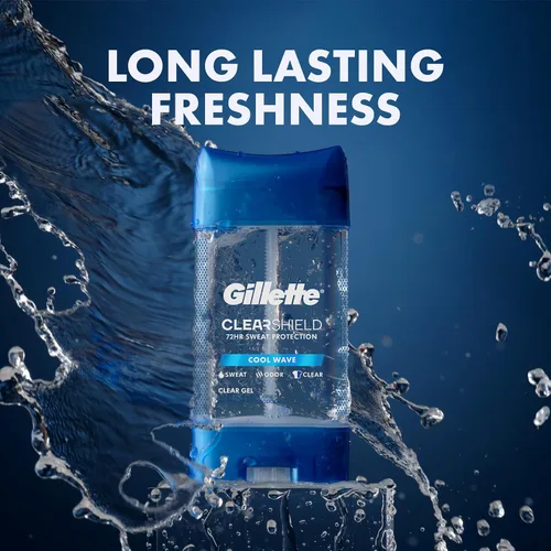 Vista 6 de Gillette Cool Wave, 3.8 oz, 2 unidades (el empaque puede variar)