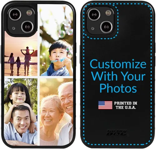 Vista 8 de Guard Dog Funda compatible con iPhone 14 Plus, grado militar, protección resistente de dos piezas, personalizada, fotos, seis marcos Collage de 6