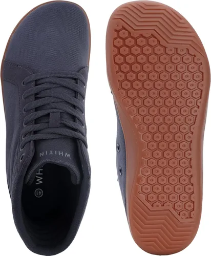 Vista 5 de WHITIN Zapatos deportivos minimalistas anchos para hombre, suela sin caída, soporte acolchado para el tobillo