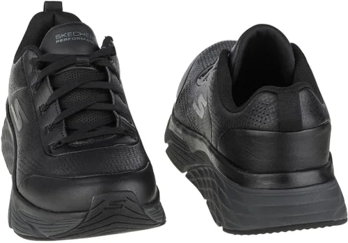 Vista 5 de Skechers Max Cushioning Elite Lucid- Tenis de cuero para caminar y correr para hombre