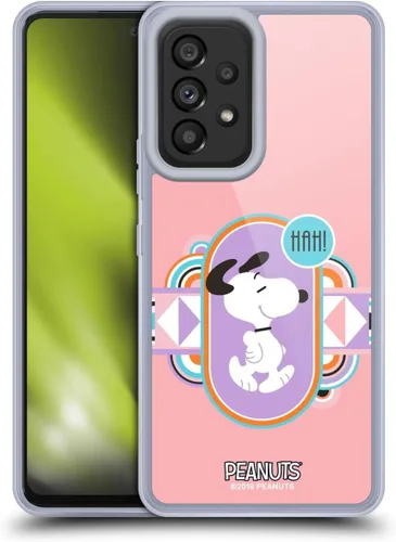Vista 310 de Head Case Designs Snoopy Deco Dreams - Funda de gel con licencia oficial de Peanuts Blue Pattern [protección de grado militar] compatible con Google