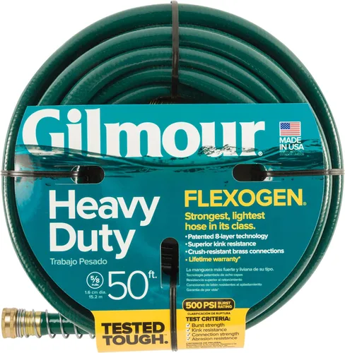 Vista 9 de Gilmour 864751-1001 Manguera de jardín flexógena resistente de 75 pies, diámetro de 5/8 pulgadas