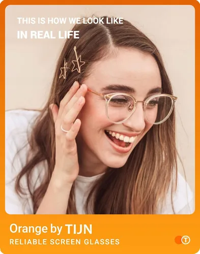 Vista 7 de Gafas TIJN de óptica con montura redonda de metal, estilo vintage, bloquean la luz azul, gafas sin prescripción con montura para mujer