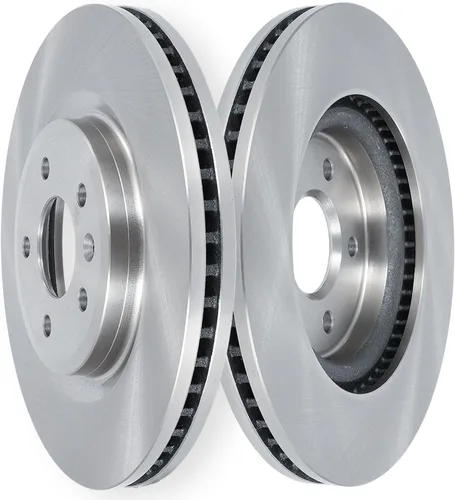 Vista 28 de SCITOO Rotores de freno trasero para Honda para CR-V 2002-2004 Frenos de disco perforados y ranurados Rotores de reemplazo: 31304 Brakes Kit Fit