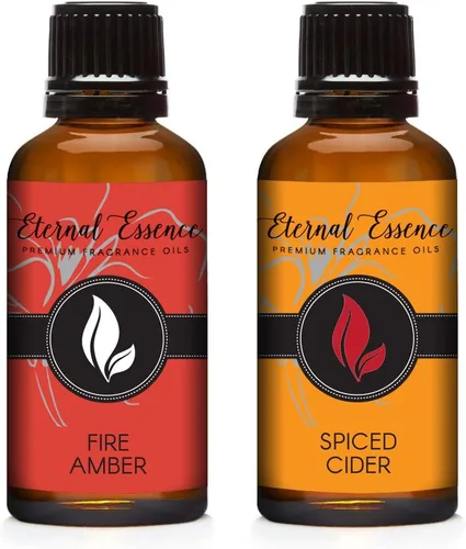 Vista 41 de Eternal Essence Oils Paquete de 2 aceites aromáticos de alta calidad de 1.0 fl oz – Café Vienna y Clavo de Canela Sexy – para velas, fabricación