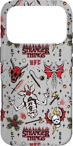 Vista 30 de Stranger Things Demogorgon Hellfire Club - Funda con patrón para iPhone 17