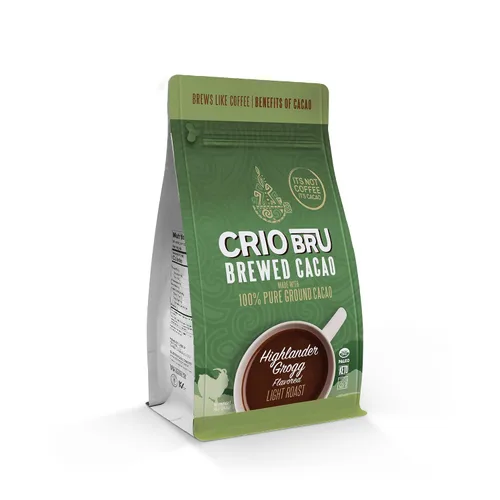 Vista 10 de Crio Bru Highlander Grogg Roast - Bebida de cacao preparada, 1.5 libras