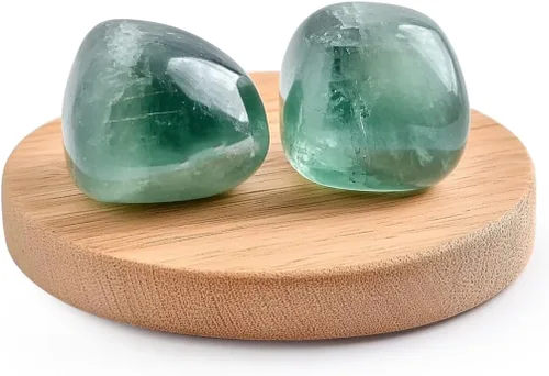 Vista 53 de Piedras de cristal de amatista pulidas - 1 pieza de 1.2" Piedra de preocupación para ansiedad, piedra de palma de bolsillo super grande, piedras