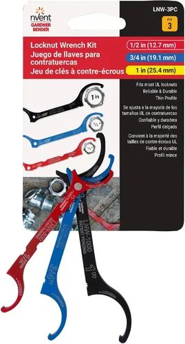 Vista 3 de Gardner Bender LNW-3PC LNW llave de tuerca de seguridad, surtido