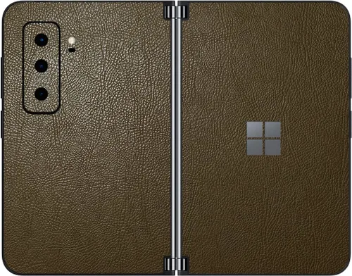 Vista 16 de SopiGuard Skin para Microsoft Surface Duo 2 2ª generación de borde a borde de paneles delanteros y traseros de vinilo (piedra de ladrillo)