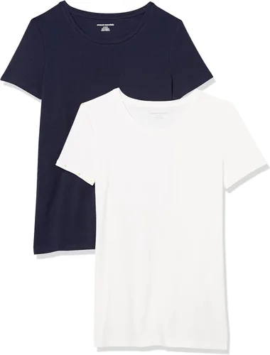 Vista 475 de Amazon Essentials Women's Regular-Fit Short-Sleeve Crewneck T-Shirt