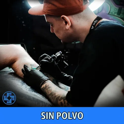 Vista 8 de Saniderm - Guantes de tatuaje de nitrilo XS - 4.5 mil caja de 100