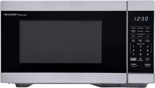 Vista 15 de SHARP Horno de microondas de encimera compatible con Alexa certificado por Orville Redenbacher's con plato giratorio Carousel extraíble de 12.4