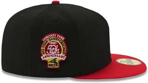 Vista 4 de New Era Chicago White Sox 59FIFTY Cooperstown 1983 All-Star Game Gold Patch - Gorra ajustada