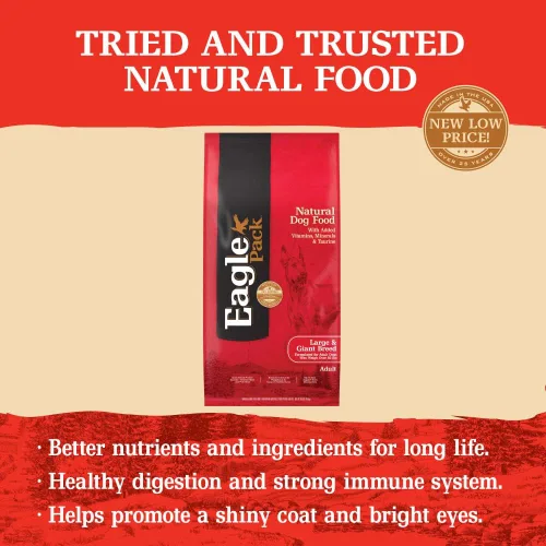 Vista 3 de Comida para perro seca natural Eagle Pack