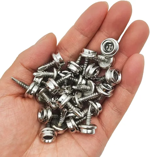 Vista 4 de Tornillos de acero inoxidable para barcos para cubierta de barco, enchufe de 3/8 pulgadas con tornillo de acero inoxidable de grado marino de 1/2