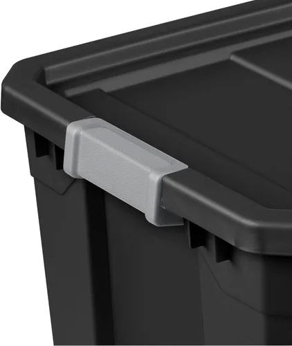 Vista 2 de Sterilite Apilador de contenedores Negro 19GA 14869006