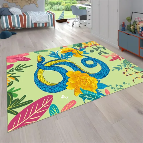 Vista 7 de Alfombra de guitarra, 3 x 4 pies, alfombra de guitarra eléctrica, para interiores, antideslizante, reducción de ruido, lavable a máquina, alfombra