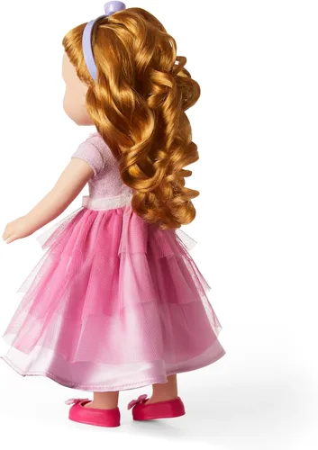 Vista 6 de American Girl WellieWishers muñeca de 14.5 pulgadas lista para ser real con atuendo de diadema de taza de té y zapatillas de ballet, para niños de 4