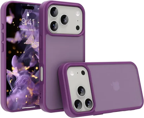 Vista 16 de Funda Translúcida Mate para iPhone 11, [Protección contra Caídas de Grado Militar de 10 Pies] Parachoques Protector Delgado Duradero Resistente a