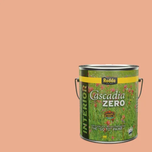 Vista 160 de Rodda Paint CASCADIA ZERO - Pintura plana e imprimación para interiores en uno, cuarto de galón, crema de ballet