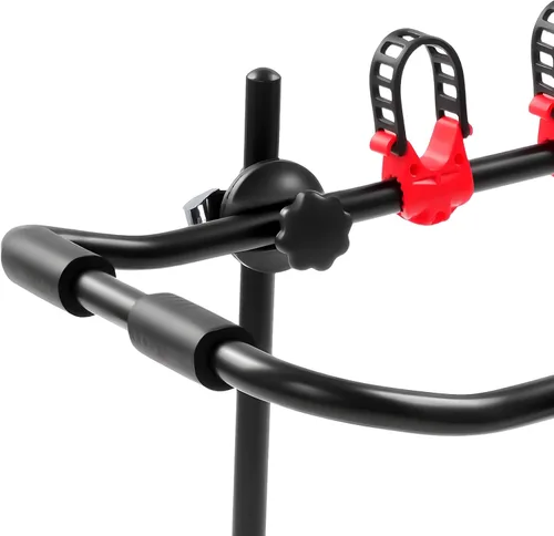 Vista 9 de Soporte para maletero de 3 bicicletas con correa fija, soporte para bicicleta, compatible con la mayoría de sedanes, hatchbacks, minivans y SUV