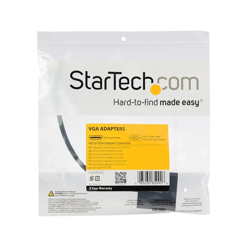Vista 6 de StarTech Adaptador de carro de choque portátil para laptop, consola KVM USB/VGA y kit adaptador HDMI a VGA