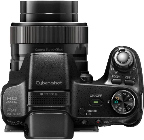 Vista 3 de Sony Cyber-SHOT DSC-HX100V 16,2 MP CMOS Exmor R® Cámara digital fija con lente de zoom óptico Carl Zeiss Vario-Tessar de 30x y vídeo Full HD 1080