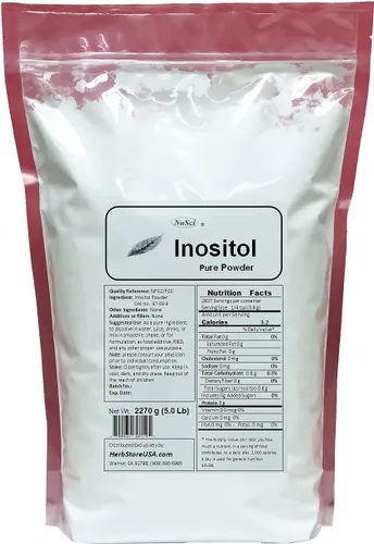 Vista 2 de Inositol Bulk Pure Powder 1000g (2.2 lb) NF12 y FCC Calidad Estándar
