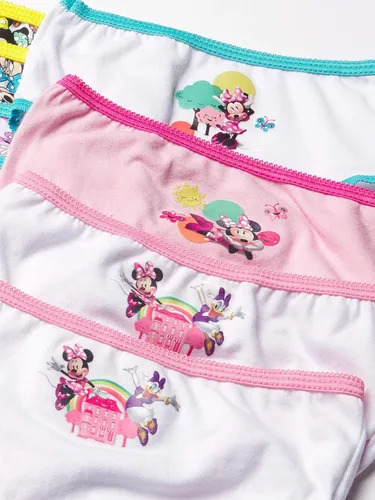 Vista 2 de Disney Girls' Minnie Mouse Underwear Multipacks
