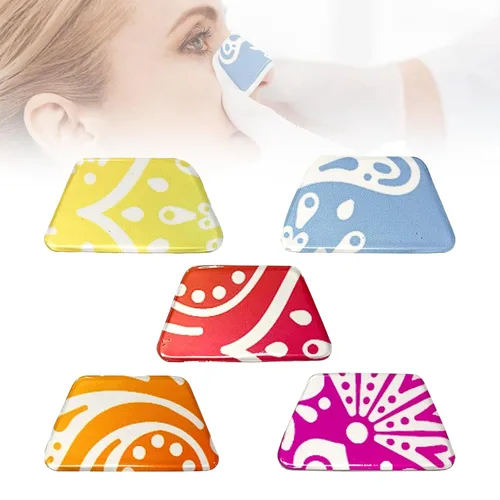 Vista 6 de Férulas nasales de aluminio, protector externo de soporte nasal para septoplastia de rinoplastia, fractura de soporte nasal, otorrinolaringología