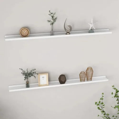Vista 40 de Estantes de oficina, estantes de baño, estantes de almacenamiento, 4 piezas, color negro, 15.7 x 3.5 x 1.2 pulgadas, adecuados para decoración